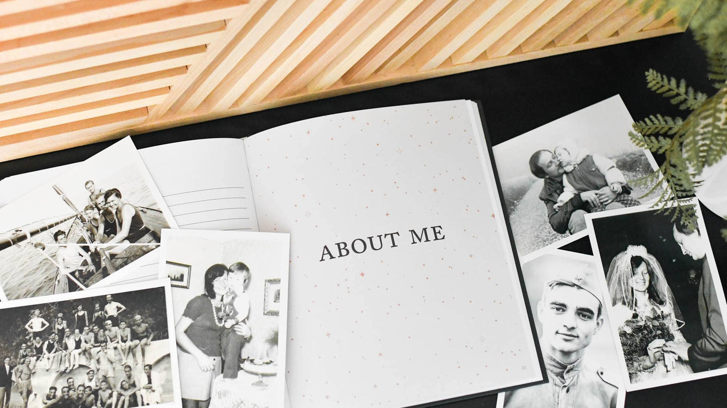 Legacy Journal: A Family Keepsake Book | Gift For Dad or Mom: Charcoal