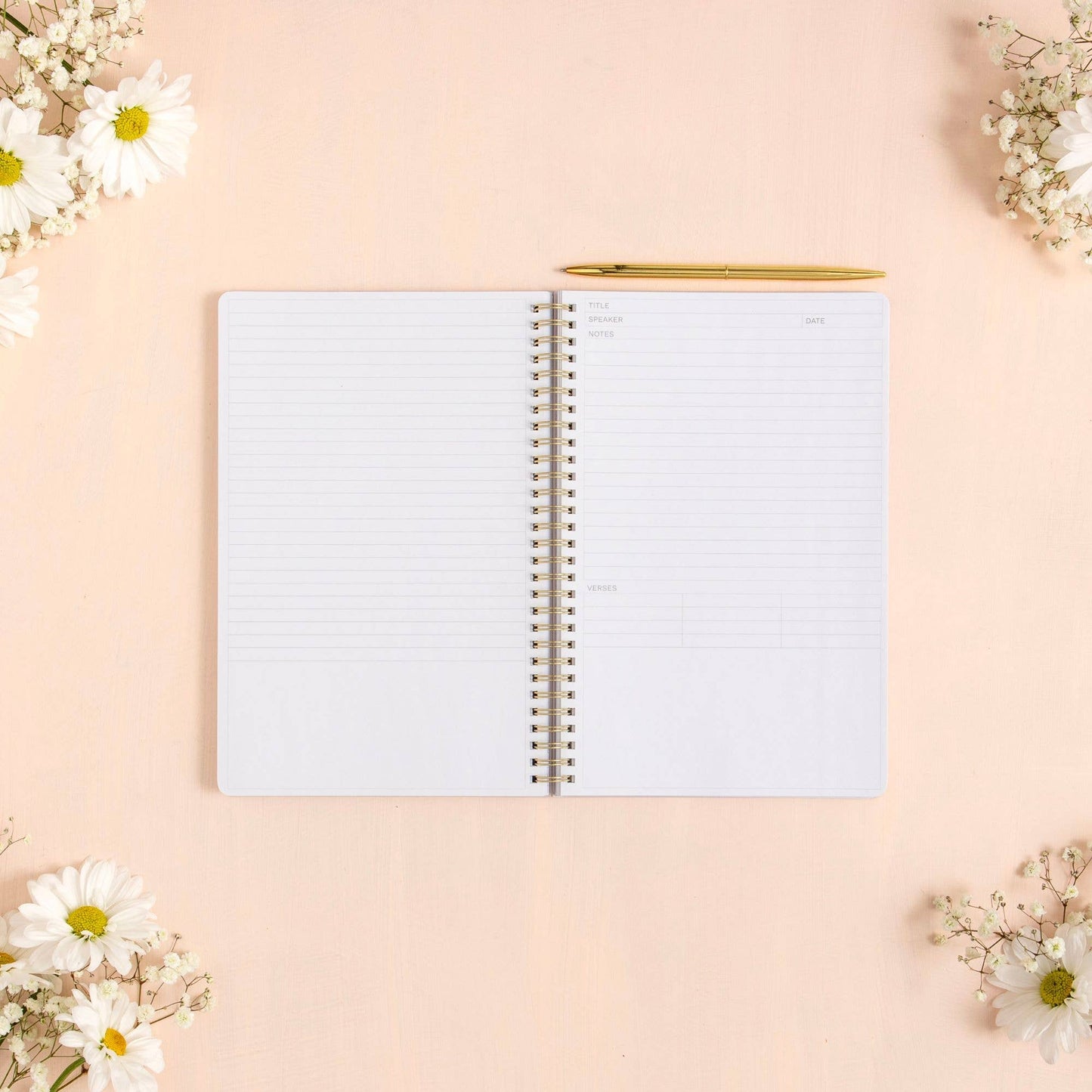 Church Notes Notebook - Lilac