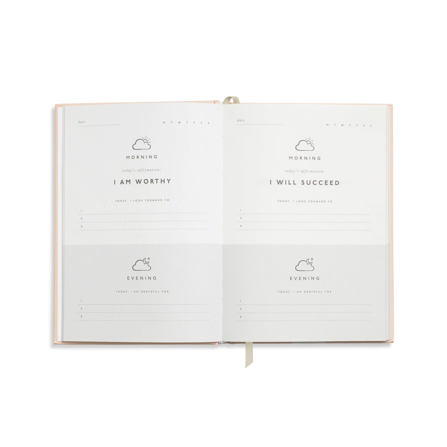 Gratitude Attitude Hardcover Guided Gratitude Journal