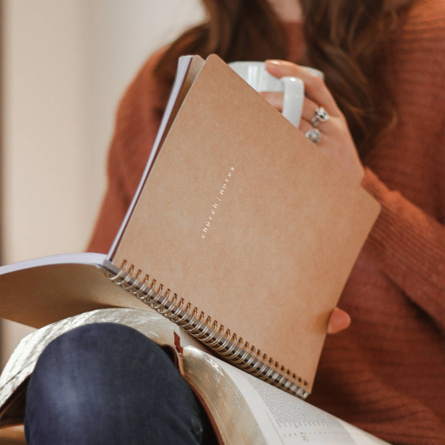 Church Notes Notebook - Kraft