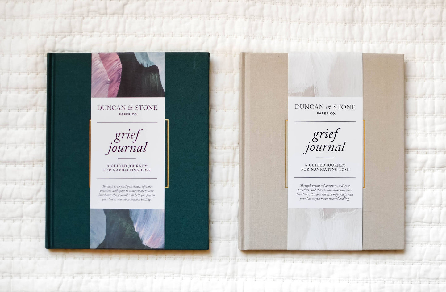 Grief Journal - Teal | Sympathy Gift | Loss of Child Journal: Sand