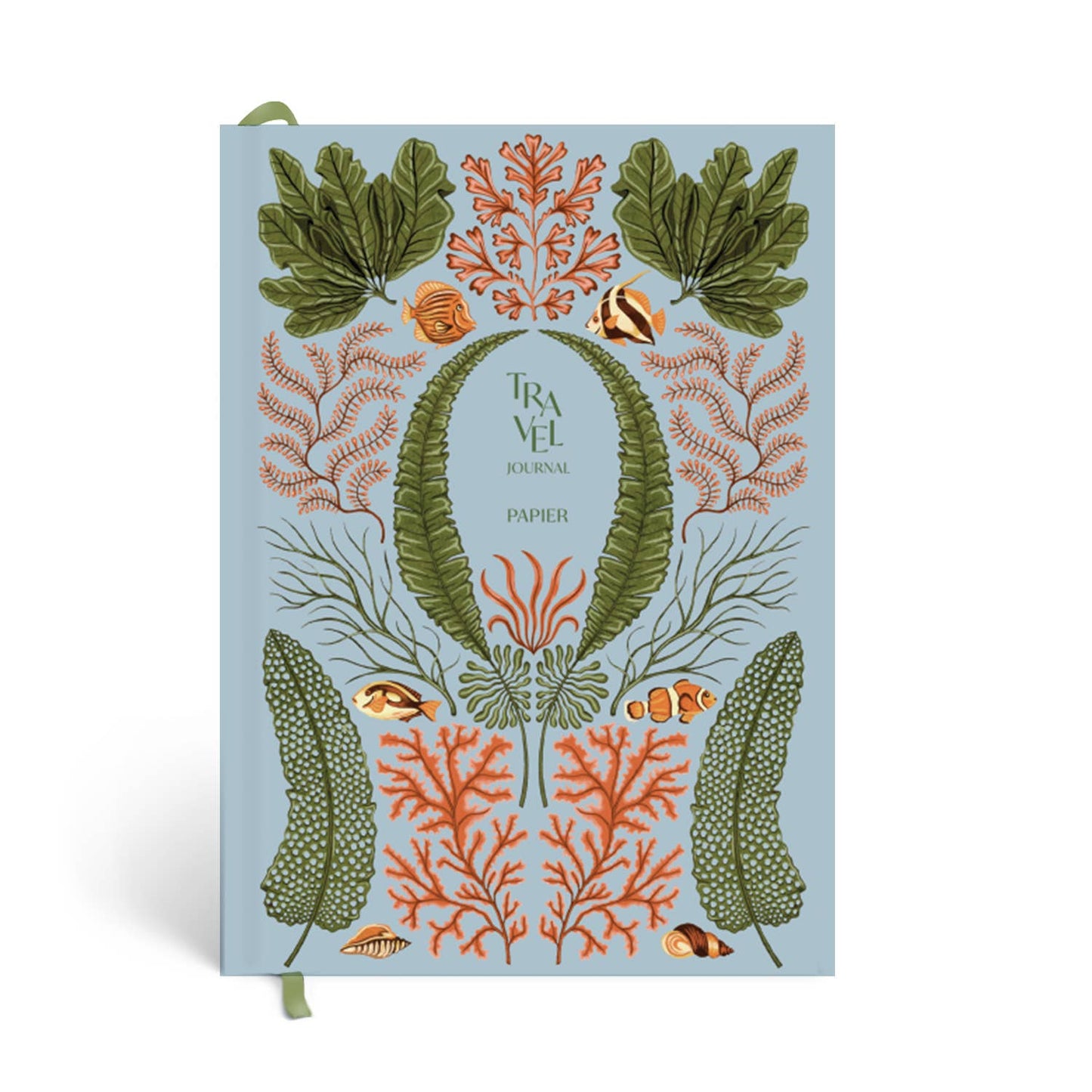 Coral Reef A5 Hardcover Guided Travel Journal