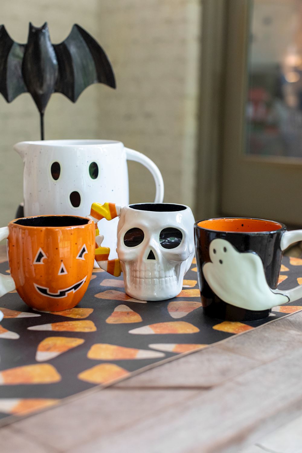 Pumpkin Ghost Mug