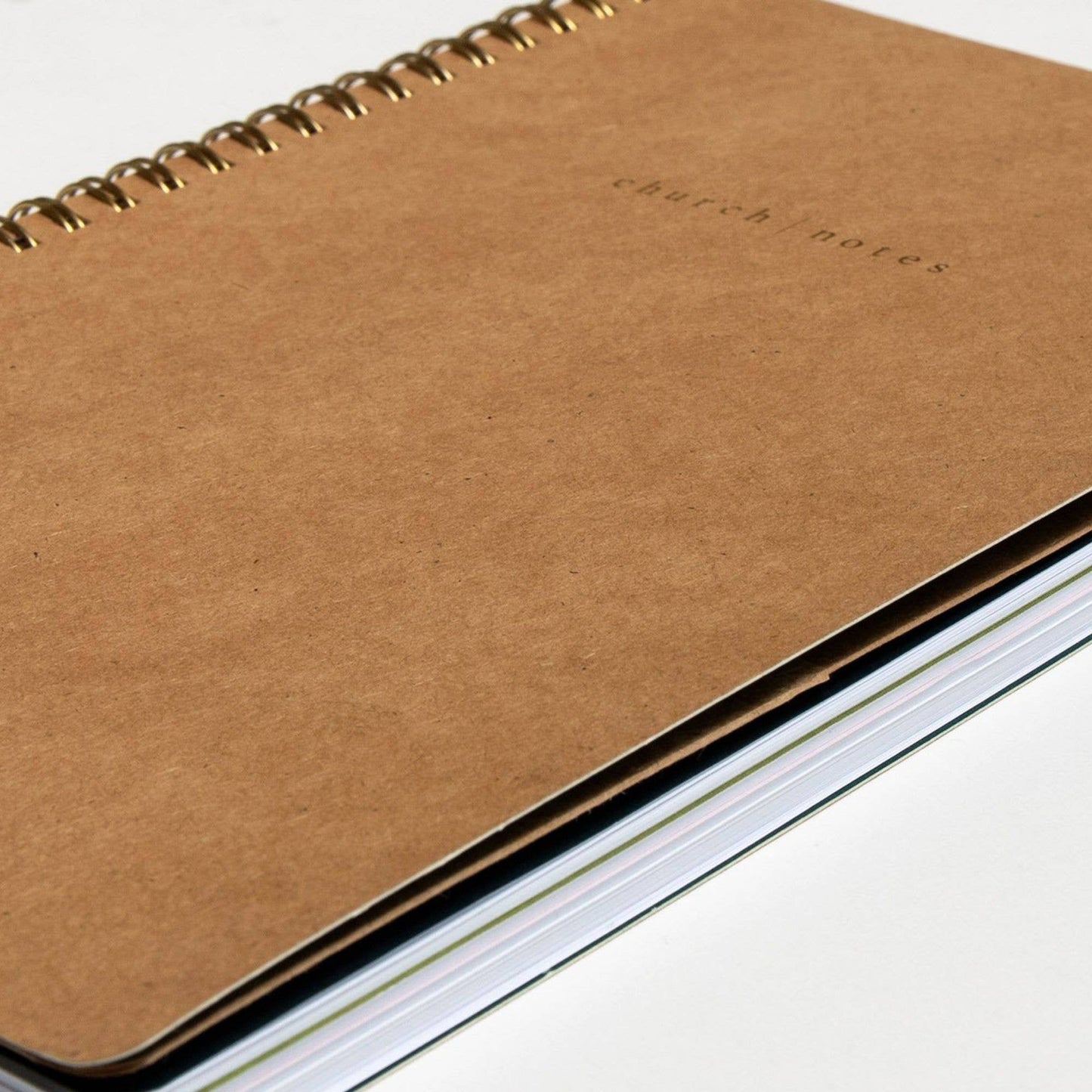 Church Notes Notebook - Kraft