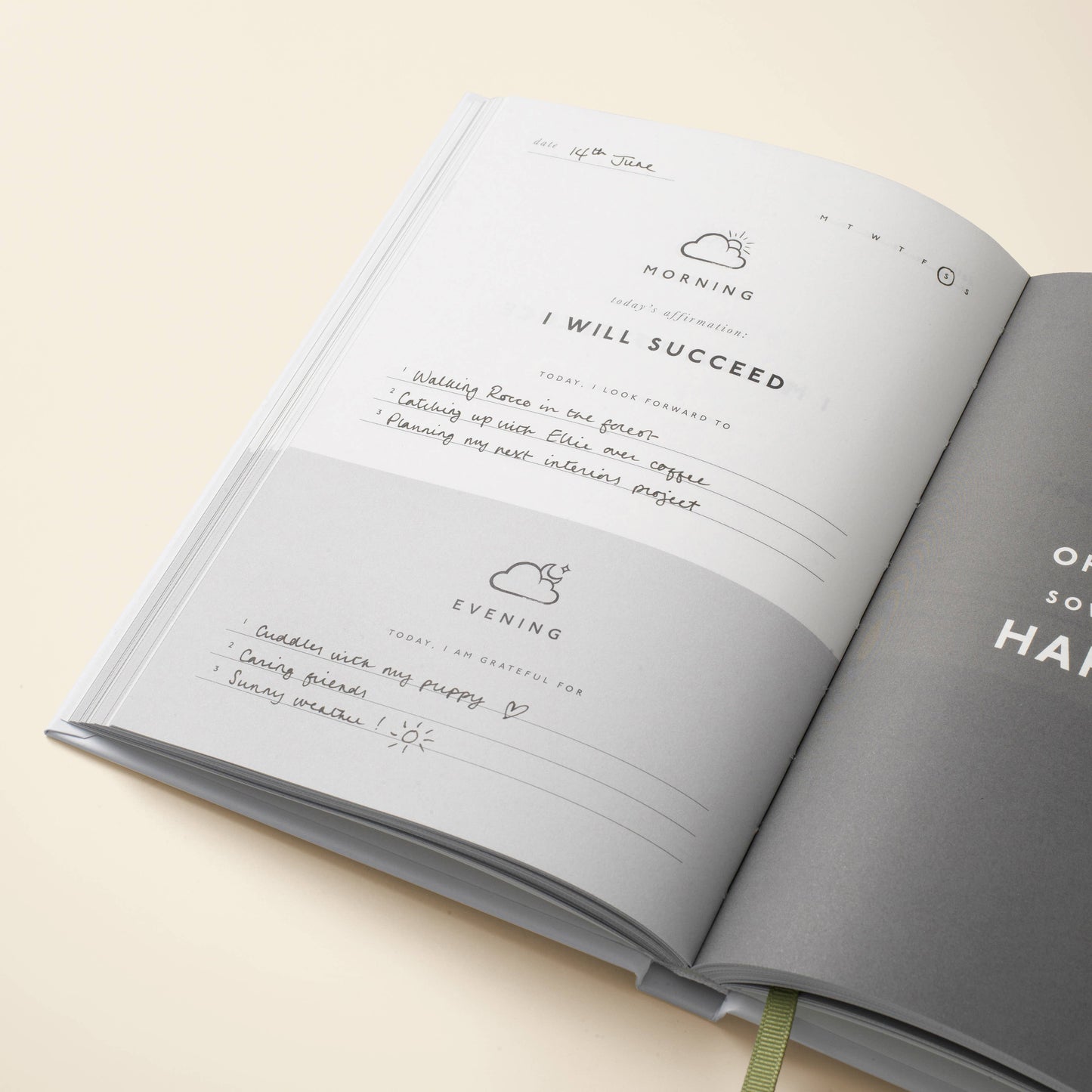 Gratitude Attitude Hardcover Guided Gratitude Journal