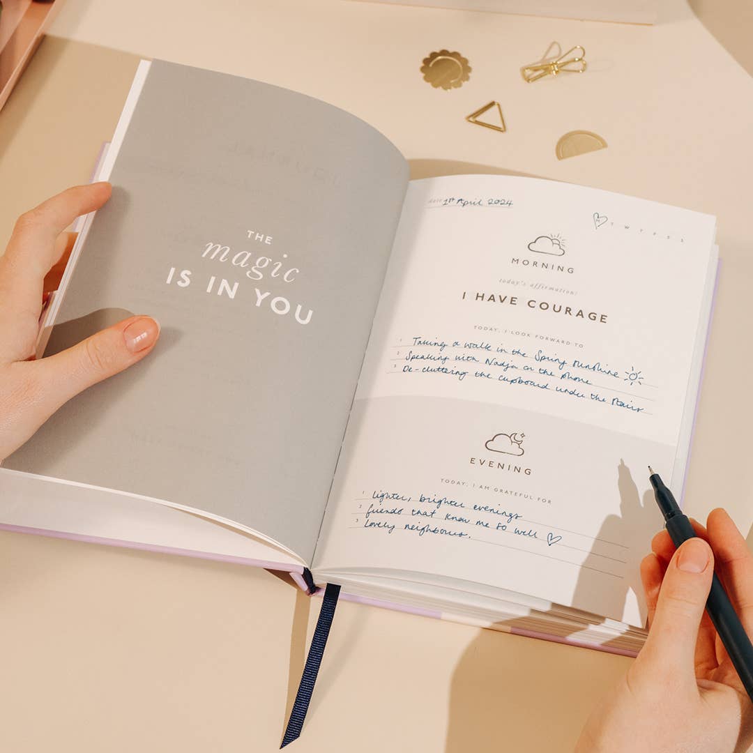 Gratitude Attitude Hardcover Guided Gratitude Journal