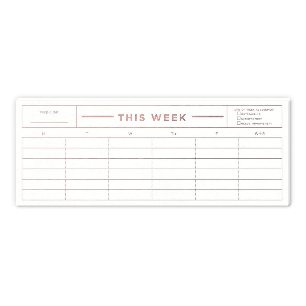 This Week Notepad