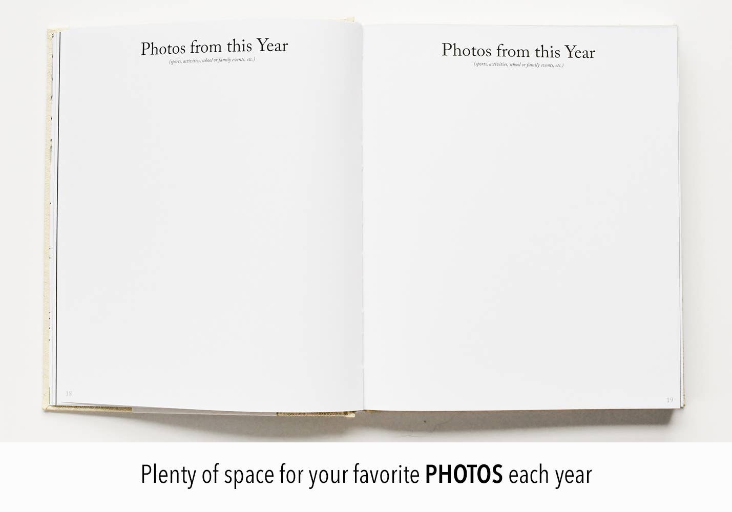 Dear Son Childhood Keepsake Book | Gift for Mom or Spouse: Cream