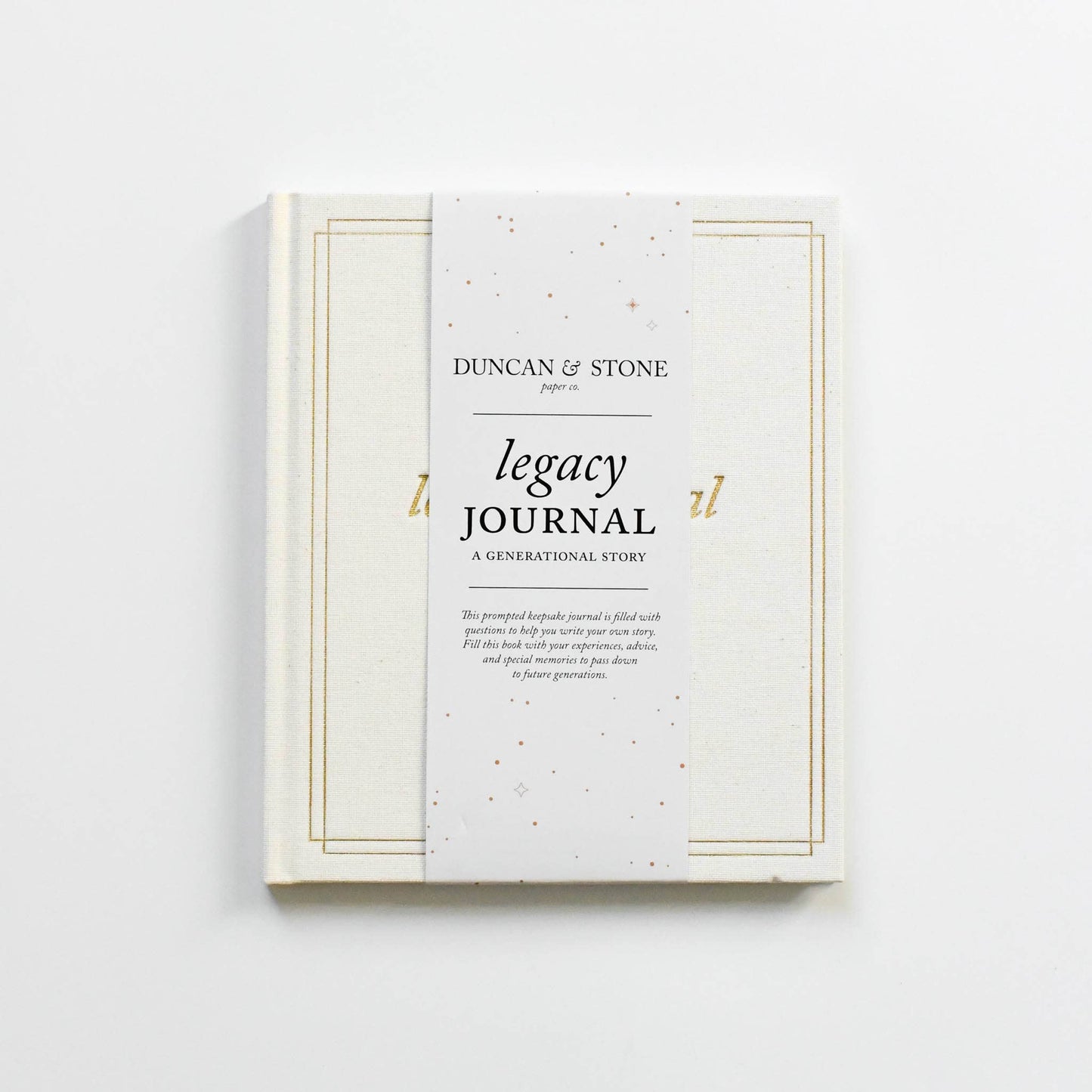 Legacy Journal: A Family Keepsake Book | Gift For Dad or Mom: Charcoal