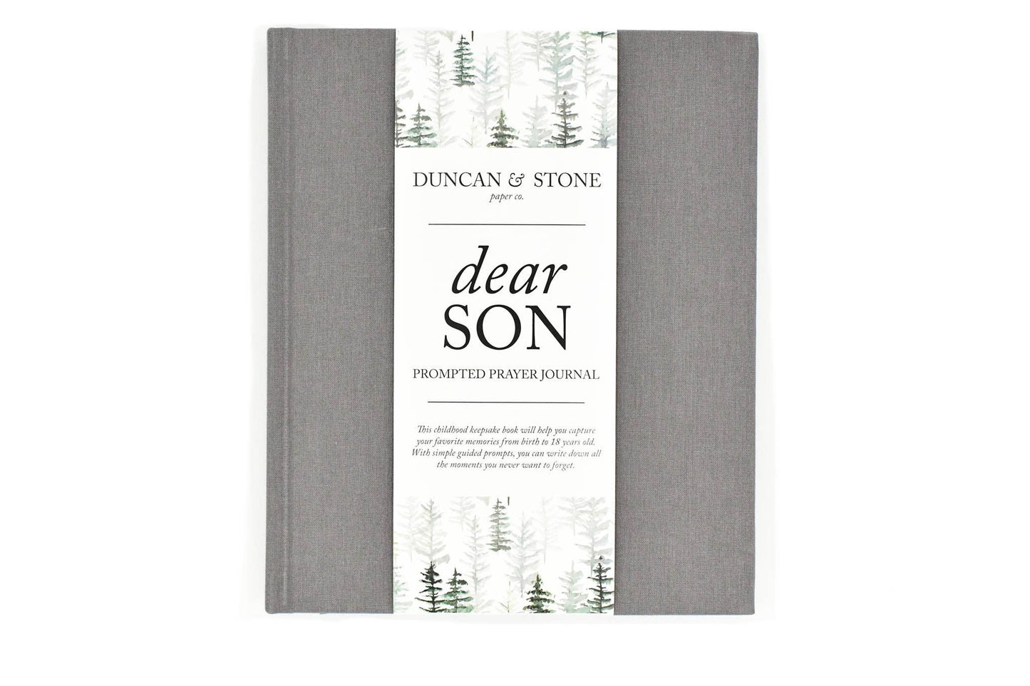 Dear Son Childhood Keepsake Book | Gift for Mom or Spouse: Cream