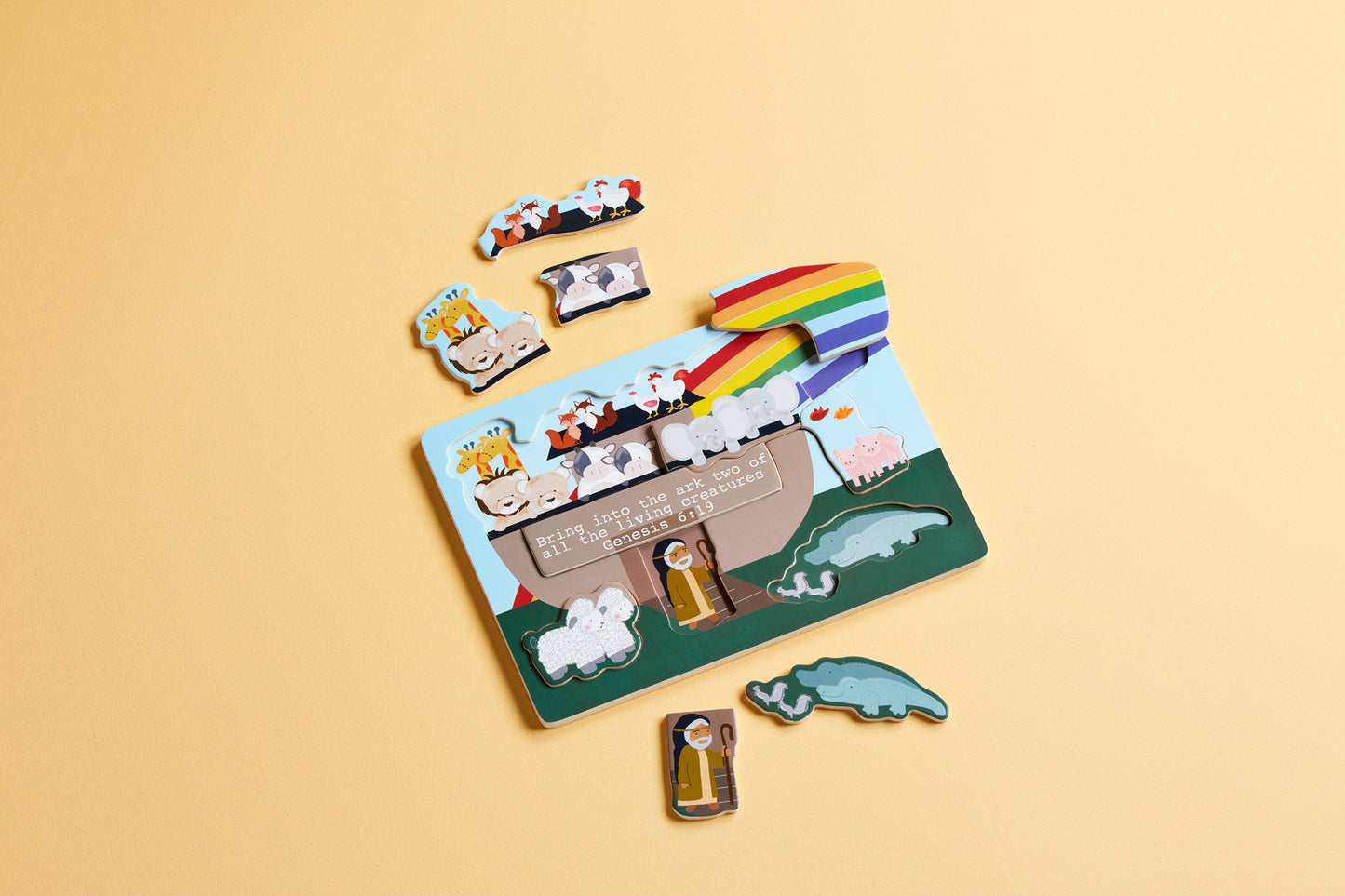 Noahs Ark Wood Puzzle