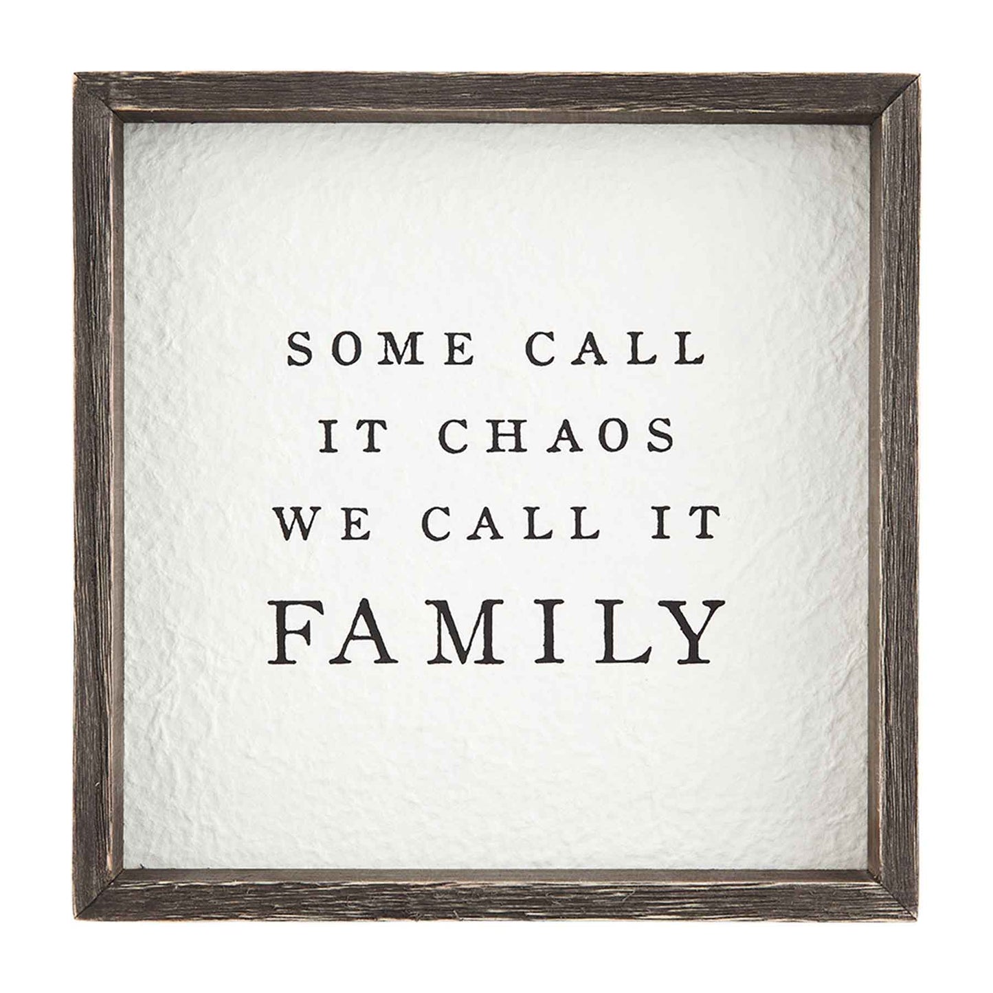 CHAOS BLACK PAPER PLAQUE