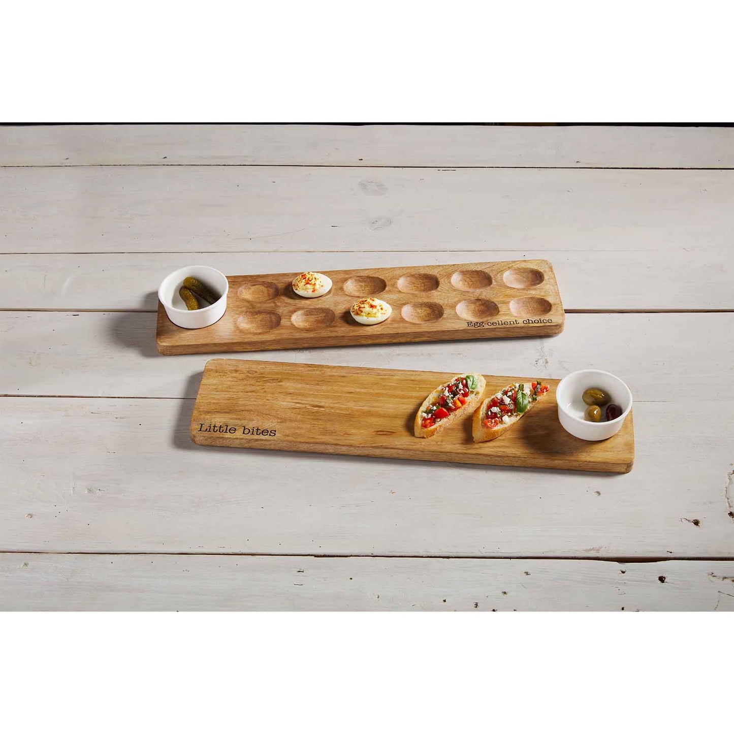 Reversible Serving Board Set - Eggs or Tiny Bites