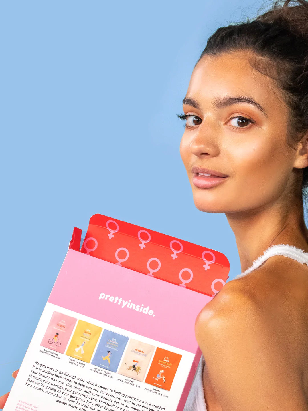 Pretty Inside All the Works Face Mask 5 Pack