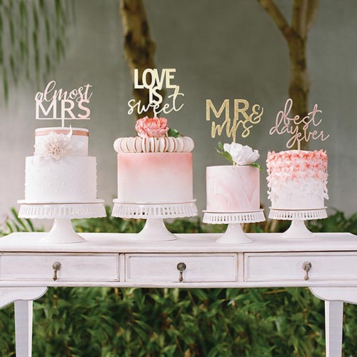 Acrylic Cake Topper - Love is Sweet