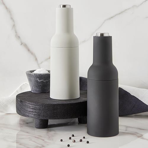 Electric Matte Stone Grinder - White