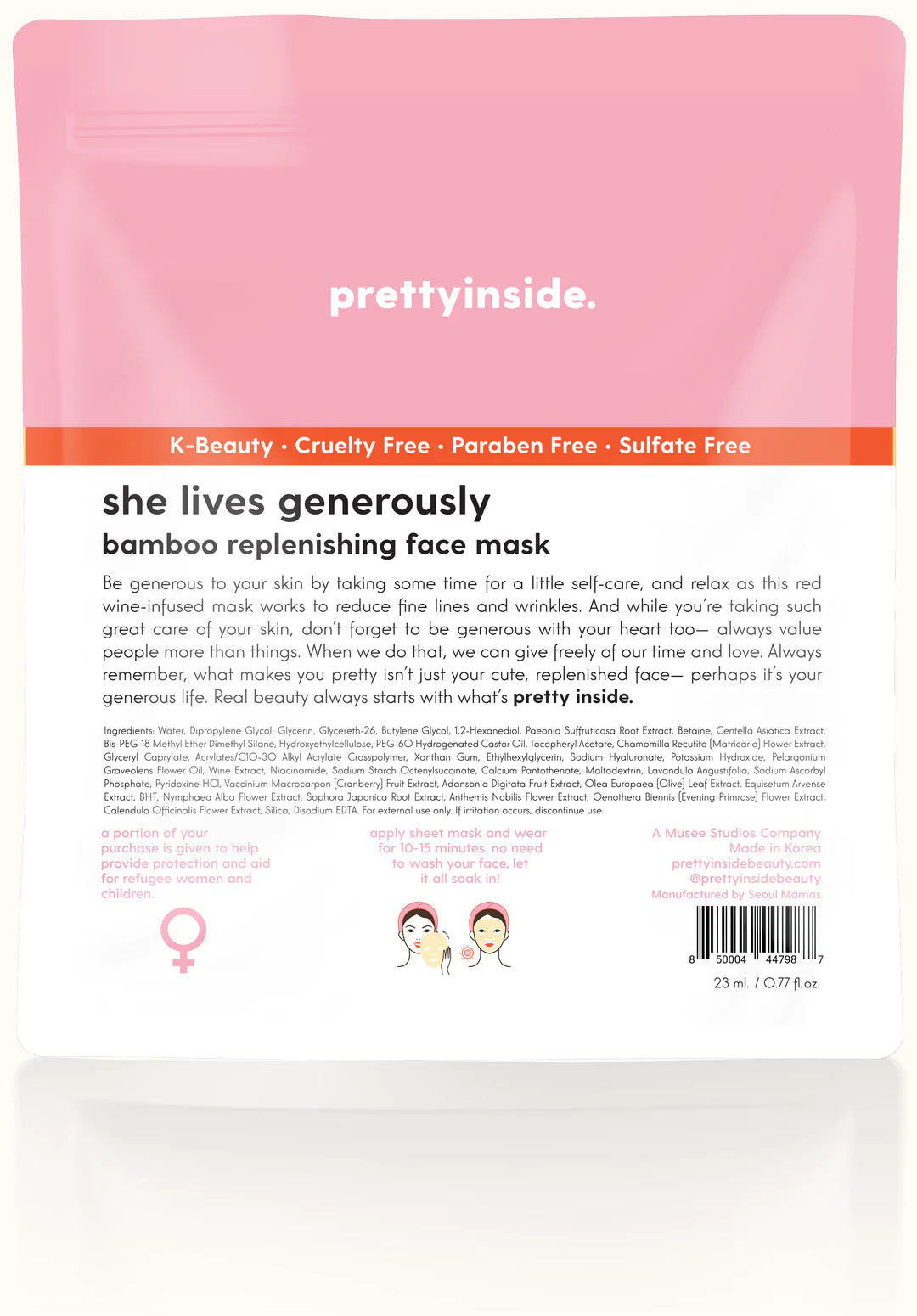 Pretty Inside All the Works Face Mask 5 Pack