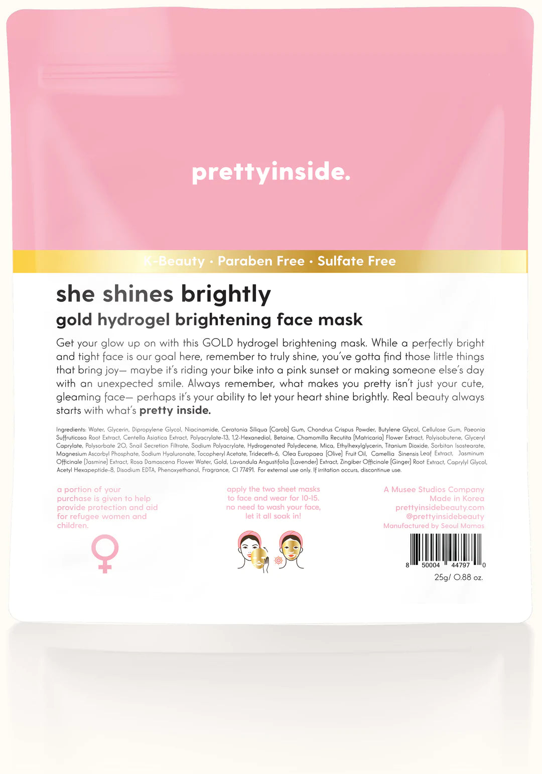 Pretty Inside All the Works Face Mask 5 Pack