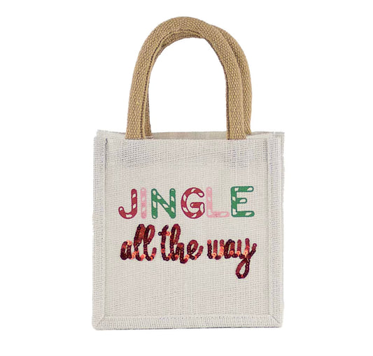 Jingle All the Way Petite Gift Tote