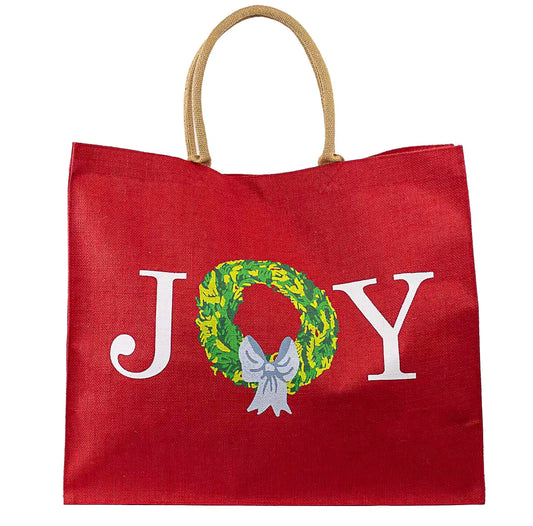 Joy Wreath Tote