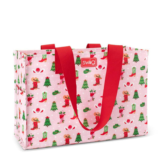 Howdy Holidays Reusable Bag (Large)