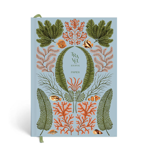 Coral Reef A5 Hardcover Guided Travel Journal