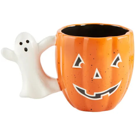 Pumpkin Ghost Mug