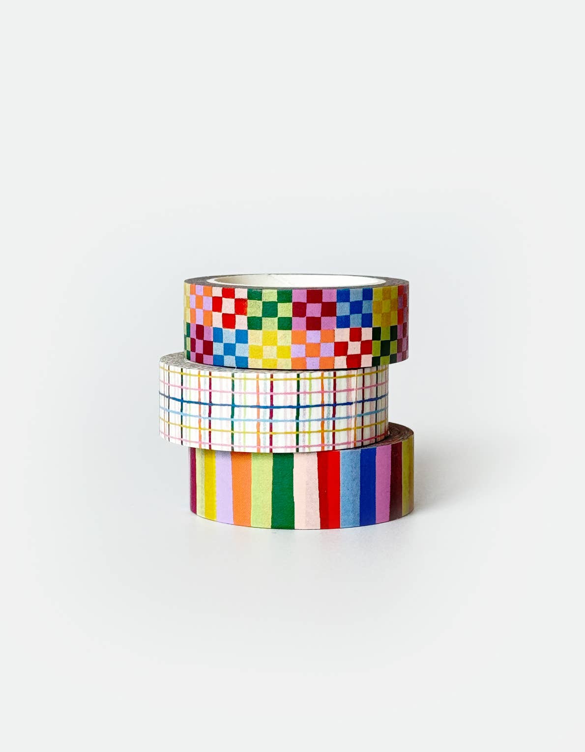Rainbow Washi Tape, Set of 3