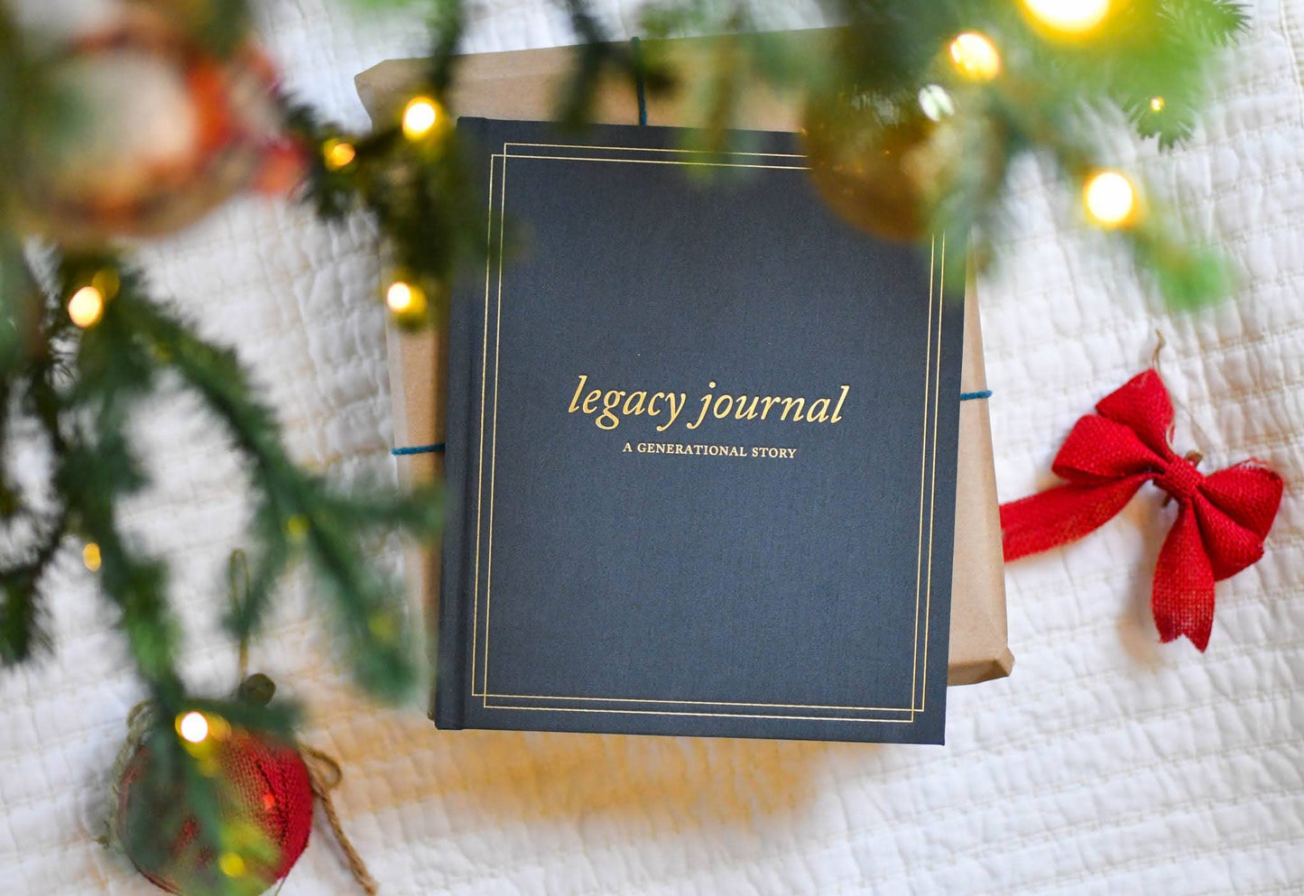 Legacy Journal: A Family Keepsake Book | Gift For Dad or Mom: Charcoal