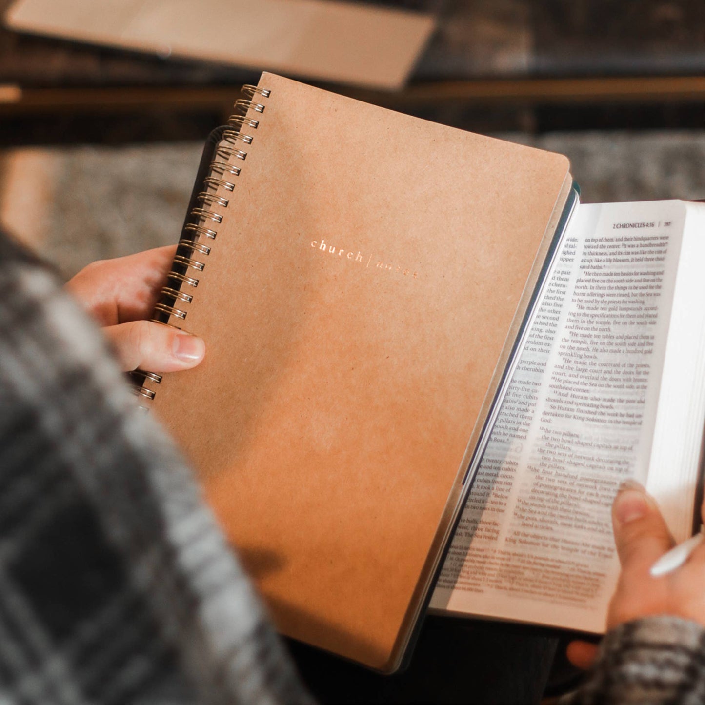 Church Notes Notebook - Kraft