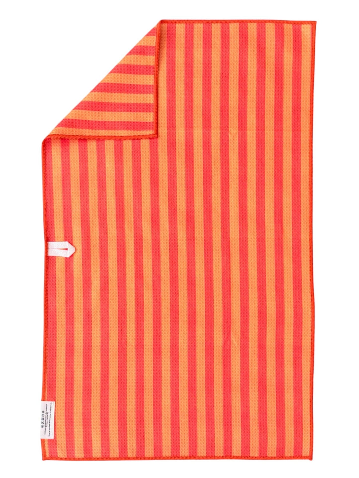 Michael: Double-Sided Hand Towel: Orange / 17x27 in / Hand Towel