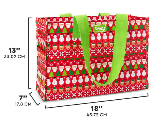 Christmas Crew Reusable Bag (Large)