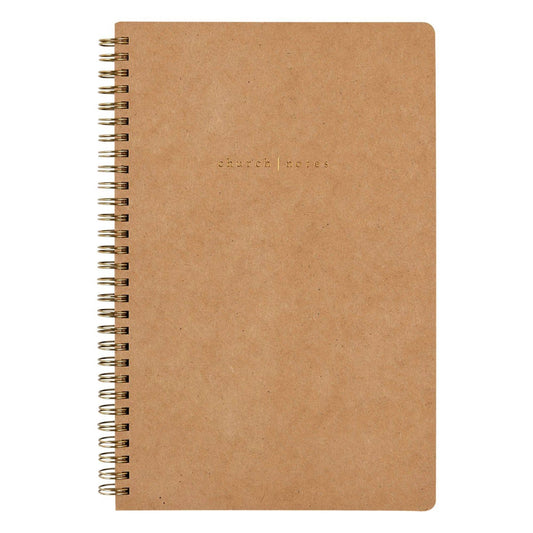 Church Notes Notebook - Kraft