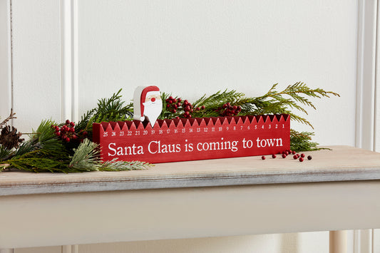 Santa Countdown Block