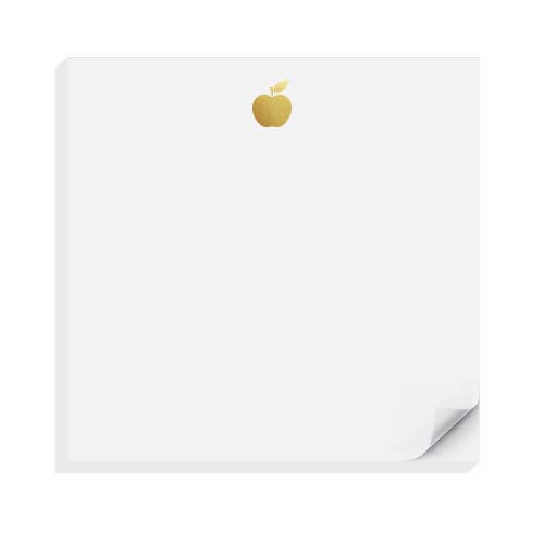Gold Apple Notepad