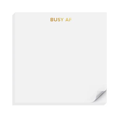 Busy AF Notepad