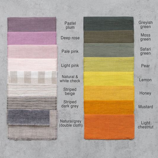 Set of Linen Samples