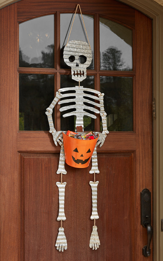 Skeleton Candy Bucket Hanger