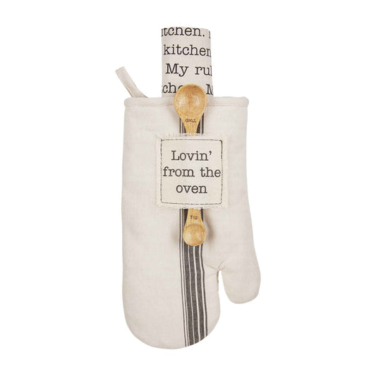 LOVIN OVEN MITT SET