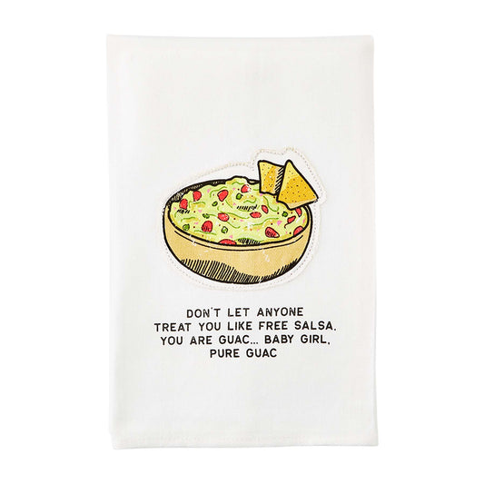 GUAC APPLIQUED TOWEL