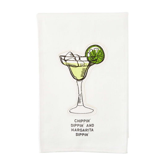 MARGARITA APPLIQUED TOWEL