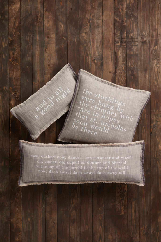 TO ALL A GOOD NIGHT PILLOW