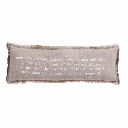 Reindeer Long Pillow