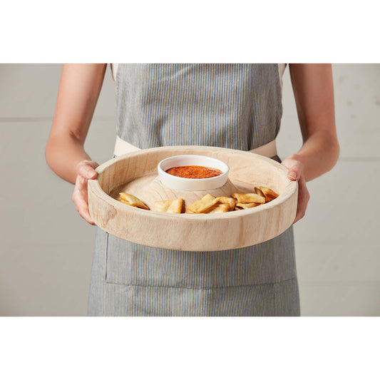 Paulownia Chip & Dip Set