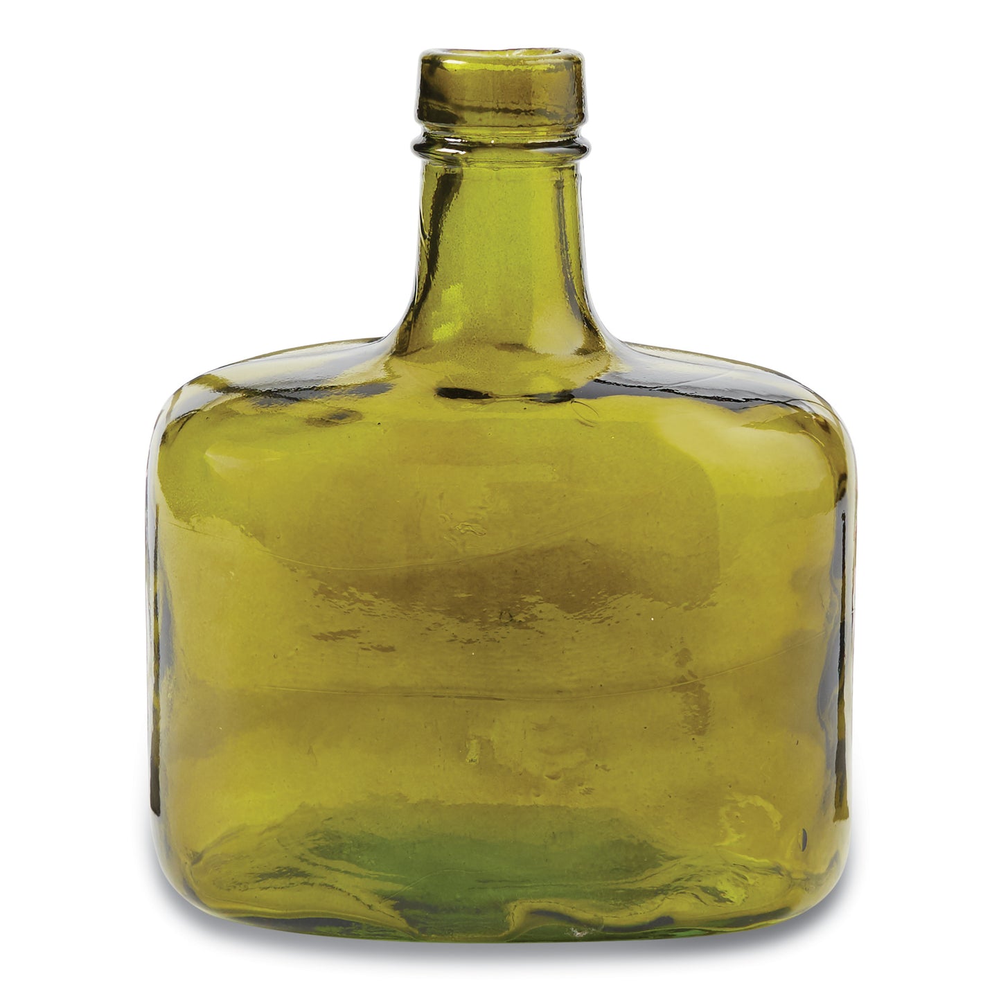 Moss Green Whiskey Bottle Vase
