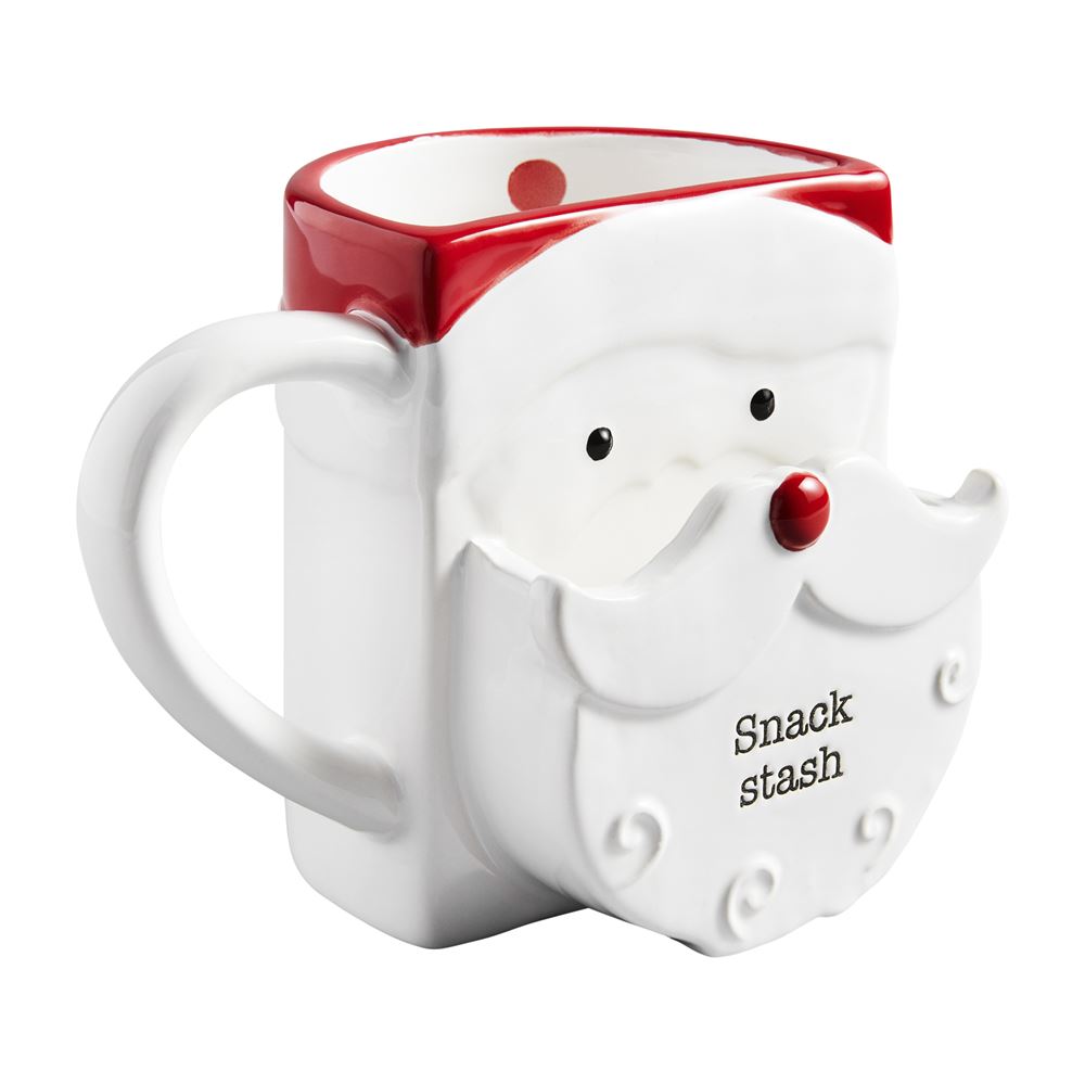 Snack Stash Pocket Mug - Santa