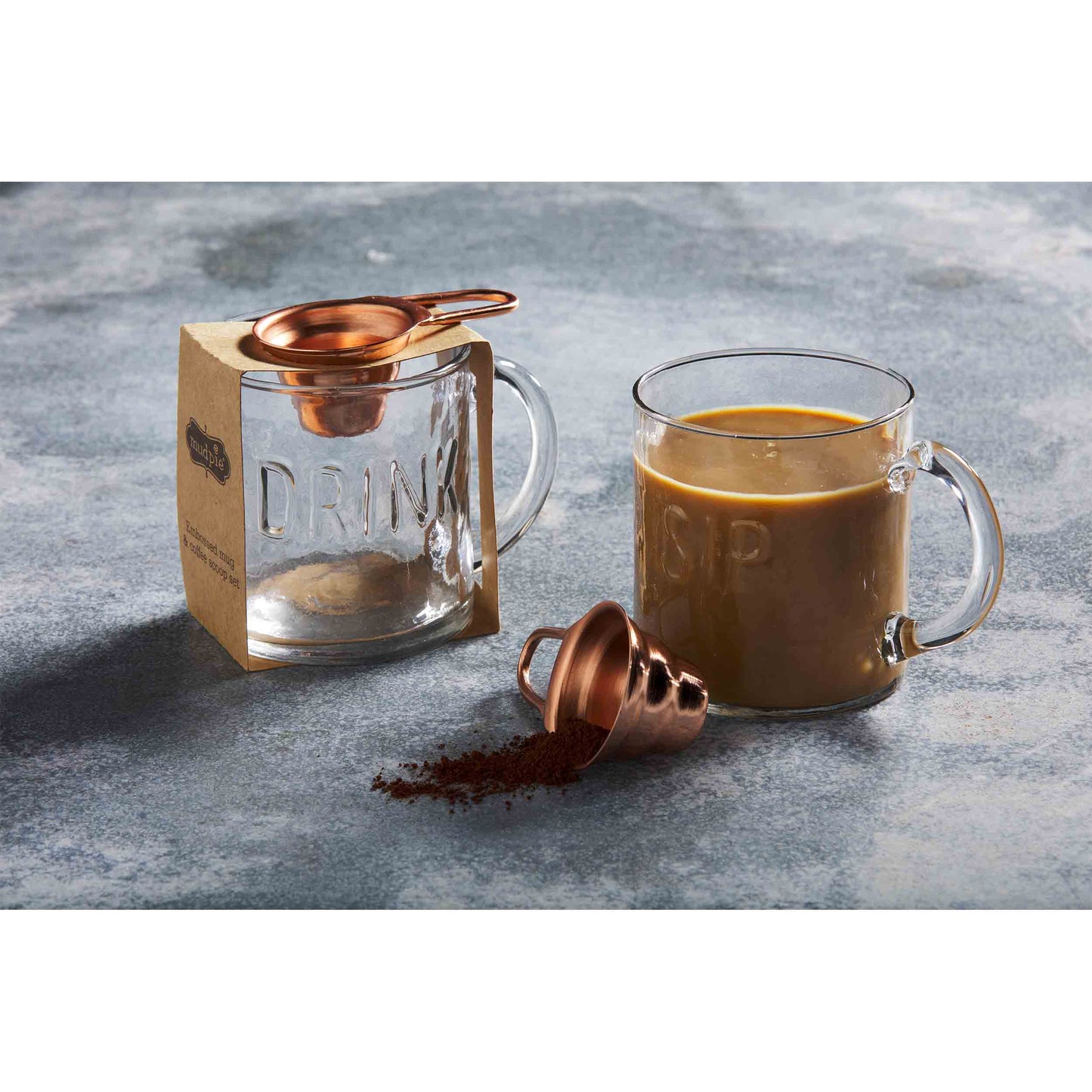 Drink Coffee Mug & Scoop Set