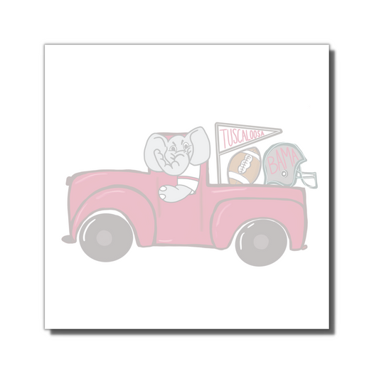 Crimson Elephant College Themed Notepad