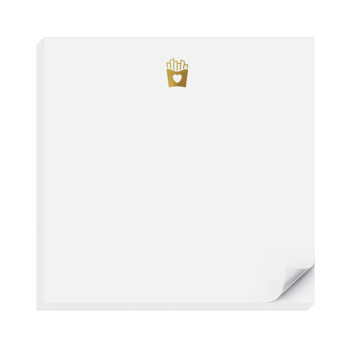 French Fries Notepad