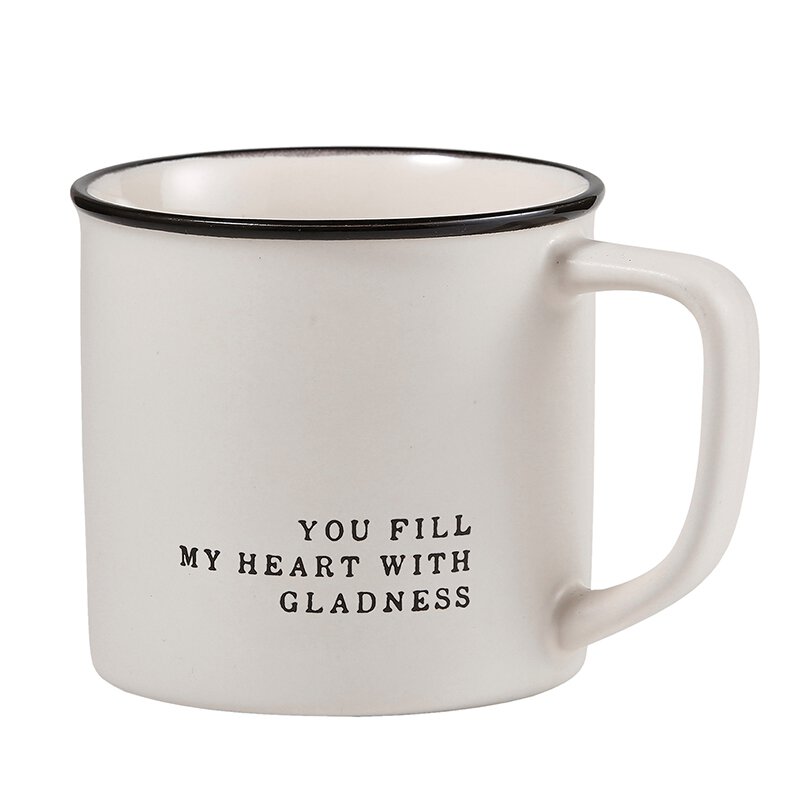 Face to Face Coffee Mug - You Fill My Heart With Gladness
